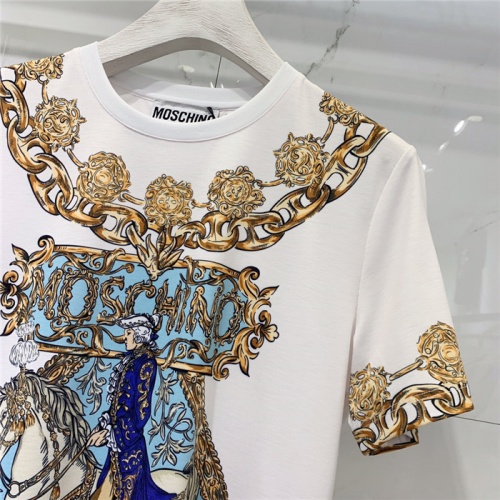 Replica Moschino T-Shirts Short Sleeved For Men #829290 $41.00 USD for Wholesale