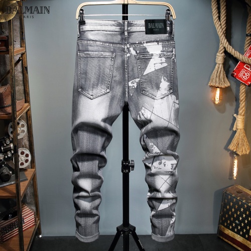 Balmain Jeans For Men #829300 $48.00 USD, Wholesale Replica Balmain Jeans