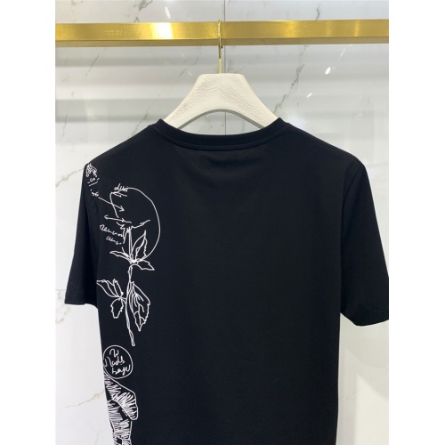 Replica Alexander McQueen T-shirts Short Sleeved For Men #829303 $41.00 USD for Wholesale