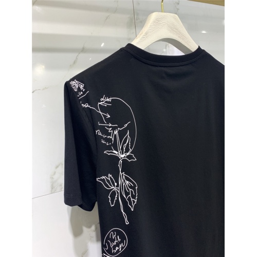 Replica Alexander McQueen T-shirts Short Sleeved For Men #829303 $41.00 USD for Wholesale