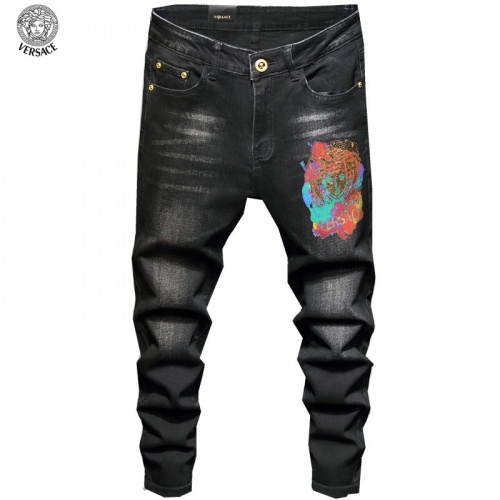Versace Jeans For Men #829304 $48.00 USD, Wholesale Replica Versace Jeans