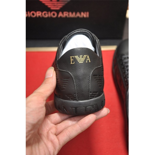 Replica Armani Casual Shoes For Men #829404 $80.00 USD for Wholesale