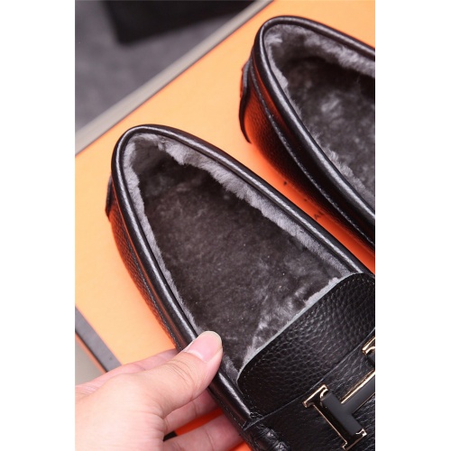 Replica Hermes Casual Shoes For Men #829428 $80.00 USD for Wholesale