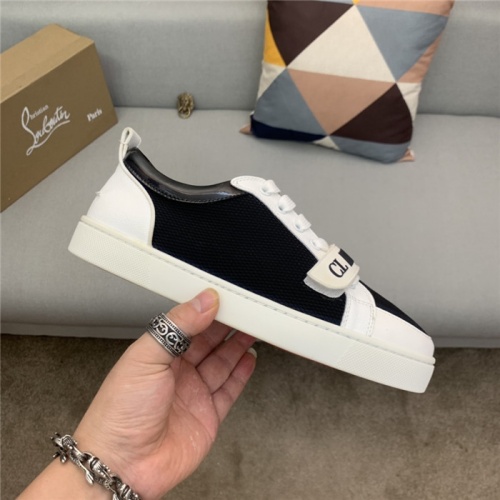 Replica Christian Louboutin Casual Shoes For Men #829535 $89.00 USD for Wholesale