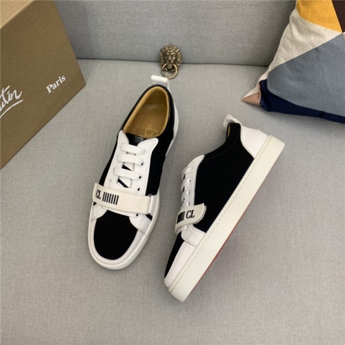 Replica Christian Louboutin Casual Shoes For Men #829535 $89.00 USD for Wholesale