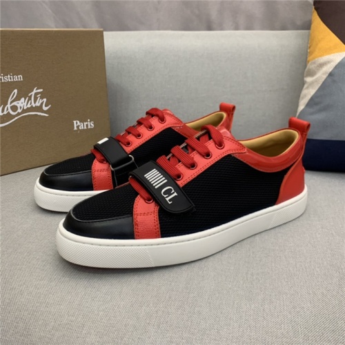 Christian Louboutin Casual Shoes For Men #829536 $89.00 USD, Wholesale Replica Christian Louboutin Casual Shoes