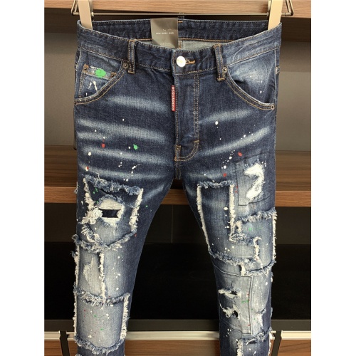 Replica Dsquared Jeans For Men #829566 $64.00 USD for Wholesale