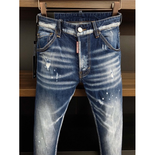 Replica Dsquared Jeans For Men #829572 $64.00 USD for Wholesale