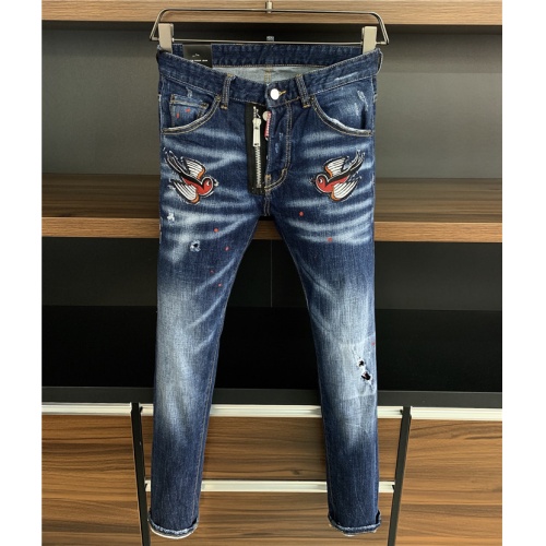 Dsquared Jeans For Men #829573 $64.00 USD, Wholesale Replica Dsquared Jeans