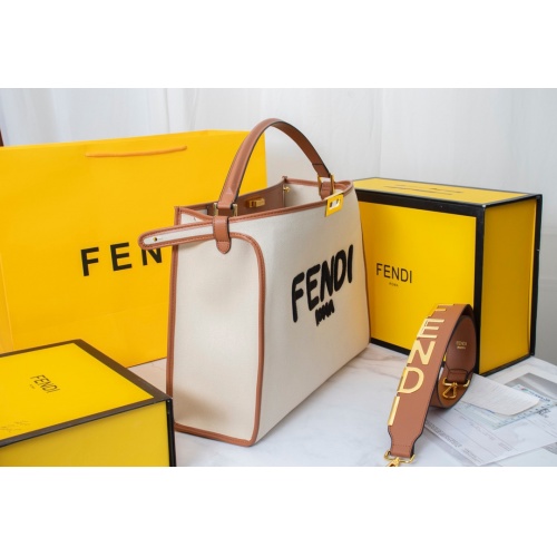 Replica Fendi AAA Quality Handbags For Women #829632 $125.00 USD for Wholesale