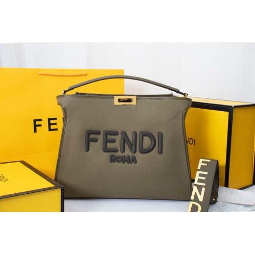 Fendi AAA Quality Handbags For Women #829633 $125.00 USD, Wholesale Replica Fendi AAA Quality Handbags