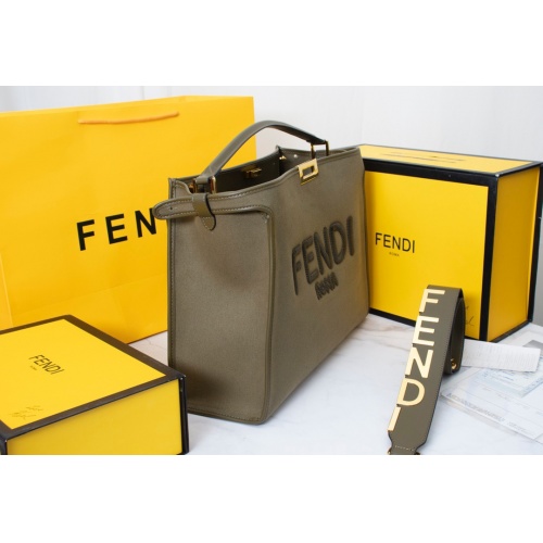 Replica Fendi AAA Quality Handbags For Women #829633 $125.00 USD for Wholesale