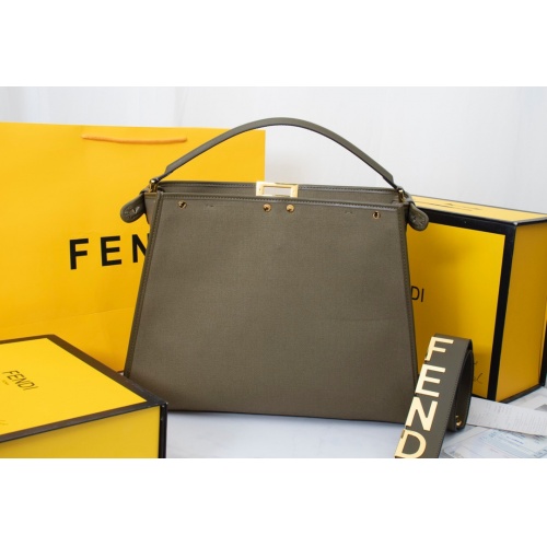 Replica Fendi AAA Quality Handbags For Women #829633 $125.00 USD for Wholesale