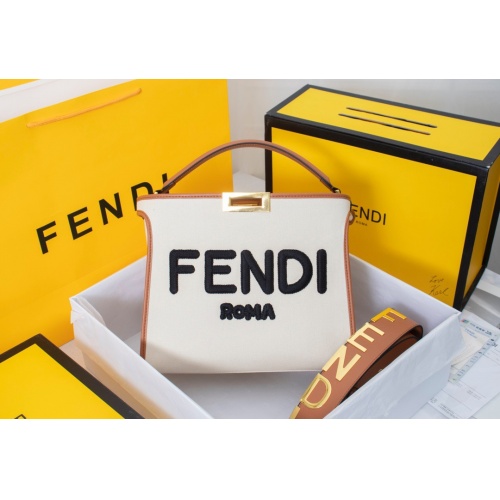 Fendi AAA Quality Handbags For Women #829639 $122.00 USD, Wholesale Replica Fendi AAA Quality Handbags