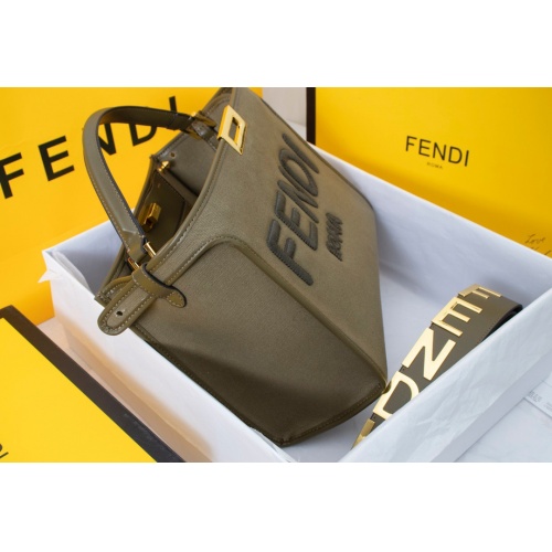 Replica Fendi AAA Quality Handbags For Women #829640 $122.00 USD for Wholesale