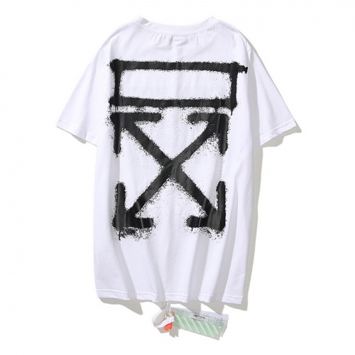 Replica Off-White T-Shirts Short Sleeved For Men #829797 $27.00 USD for Wholesale