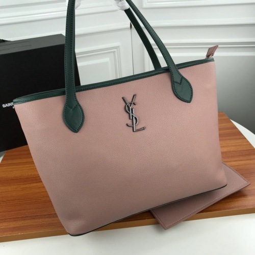 Replica Yves Saint Laurent YSL AAA Quality Tote-Handbags For Women #829798 $98.00 USD for Wholesale