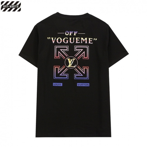 Off-White T-Shirts Short Sleeved For Men #829816 $27.00 USD, Wholesale Replica Off-White T-Shirts