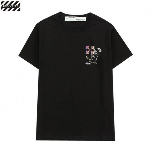 Replica Off-White T-Shirts Short Sleeved For Men #829816 $27.00 USD for Wholesale