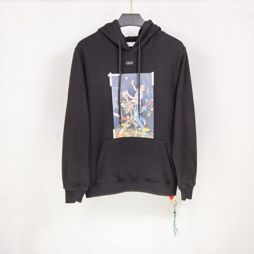 Replica Off-White Hoodies Long Sleeved For Men #829819 $48.00 USD for Wholesale