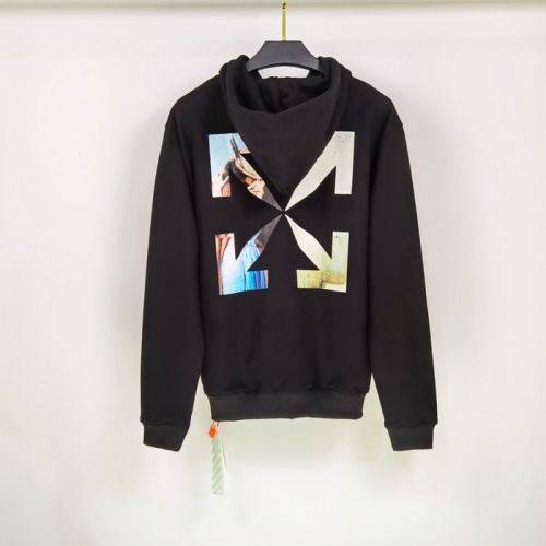 Off-White Hoodies Long Sleeved For Men #829823 $52.00 USD, Wholesale Replica Off-White Hoodies