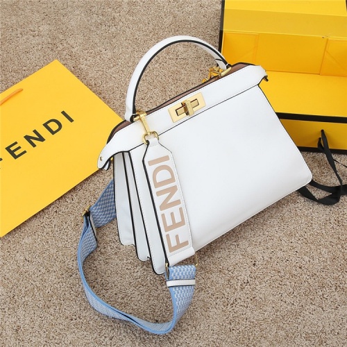Replica Fendi AAA Quality Handbags For Women #829844 $105.00 USD for Wholesale