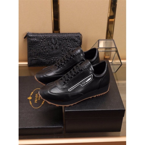 Replica Prada Casual Shoes For Men #829917 $88.00 USD for Wholesale
