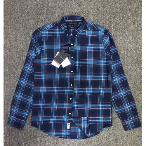 Tommy Hilfiger TH Shirts Long Sleeved For Men #830003 $39.00 USD, Wholesale Replica Tommy Hilfiger TH Shirts