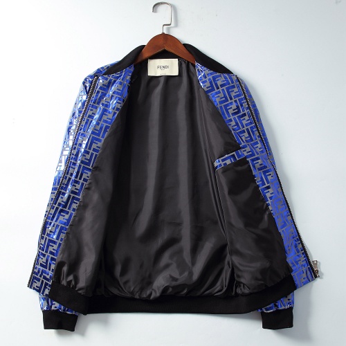 Replica Fendi Jackets Long Sleeved For Men #830031 $42.00 USD for Wholesale