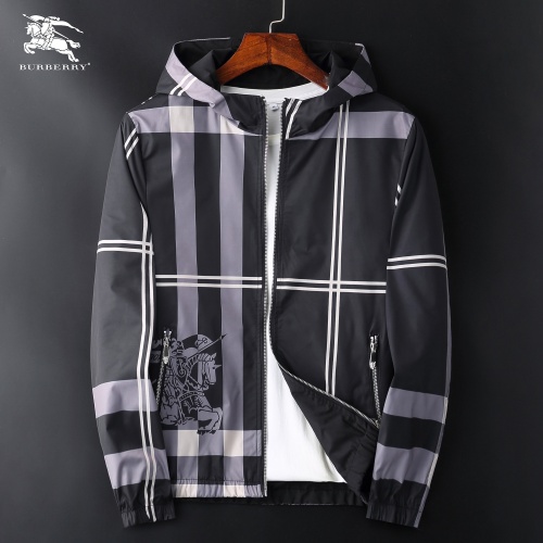 Burberry Jackets Long Sleeved For Men #830077 $60.00 USD, Wholesale Replica Burberry Jackets