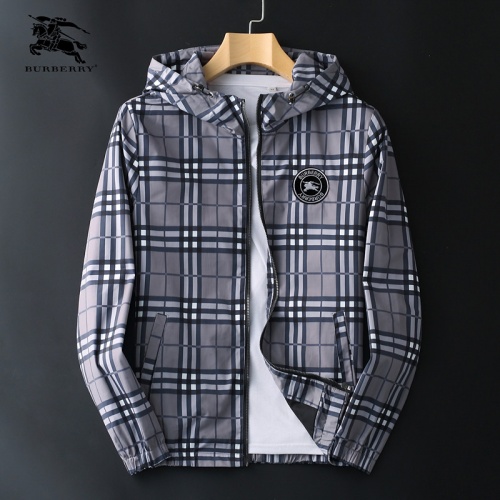 Burberry Jackets Long Sleeved For Men #830079 $60.00 USD, Wholesale Replica Burberry Jackets