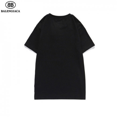 Replica Balenciaga T-Shirts Short Sleeved For Men #830092 $27.00 USD for Wholesale