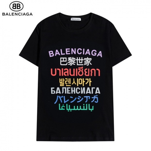 Balenciaga T-Shirts Short Sleeved For Men #830098 $27.00 USD, Wholesale Replica Balenciaga T-Shirts