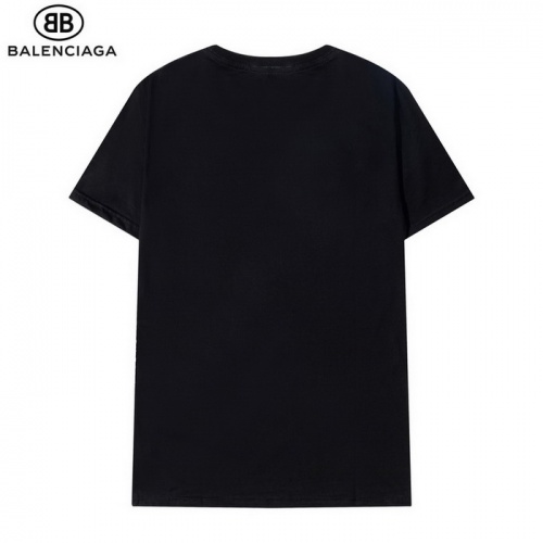 Replica Balenciaga T-Shirts Short Sleeved For Men #830098 $27.00 USD for Wholesale