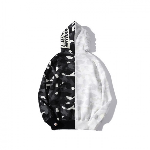 Replica Bape Hoodies Long Sleeved For Men #830103 $48.00 USD for Wholesale