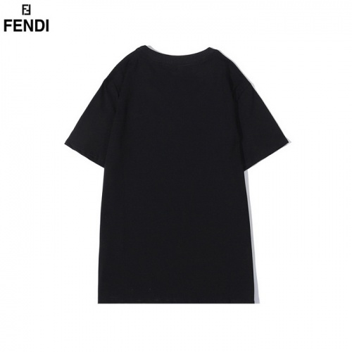 Replica Fendi T-Shirts Short Sleeved For Men #830165 $29.00 USD for Wholesale