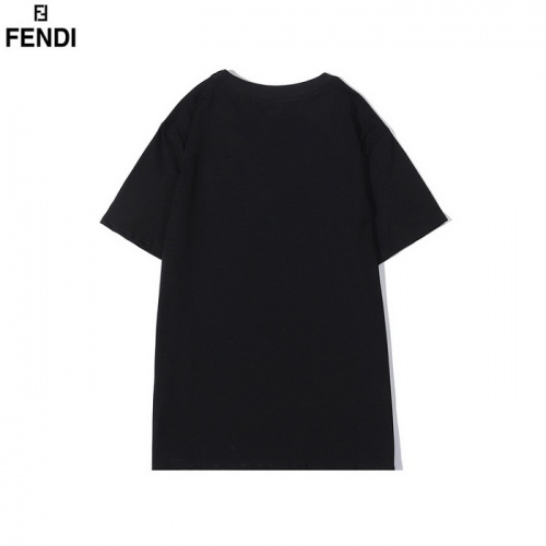 Replica Fendi T-Shirts Short Sleeved For Men #830168 $27.00 USD for Wholesale