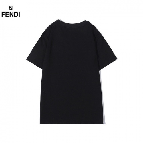 Replica Fendi T-Shirts Short Sleeved For Men #830169 $27.00 USD for Wholesale