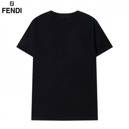 Replica Fendi T-Shirts Short Sleeved For Men #830176 $29.00 USD for Wholesale