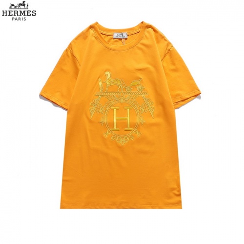 Hermes T-Shirts Short Sleeved For Men #830250 $27.00 USD, Wholesale Replica Hermes T-Shirts