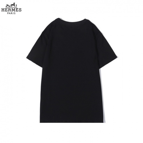 Replica Hermes T-Shirts Short Sleeved For Men #830251 $27.00 USD for Wholesale