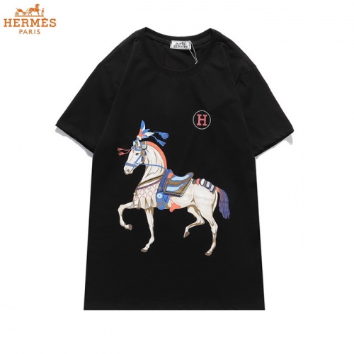 Hermes T-Shirts Short Sleeved For Men #830253 $27.00 USD, Wholesale Replica Hermes T-Shirts