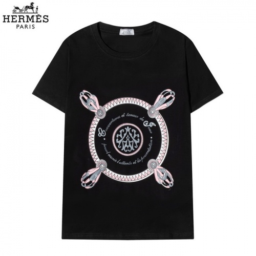 Hermes T-Shirts Short Sleeved For Men #830256 $27.00 USD, Wholesale Replica Hermes T-Shirts