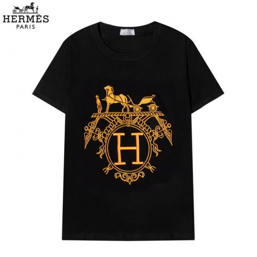 Hermes T-Shirts Short Sleeved For Men #830258 $29.00 USD, Wholesale Replica Hermes T-Shirts
