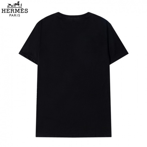 Replica Hermes T-Shirts Short Sleeved For Men #830258 $29.00 USD for Wholesale