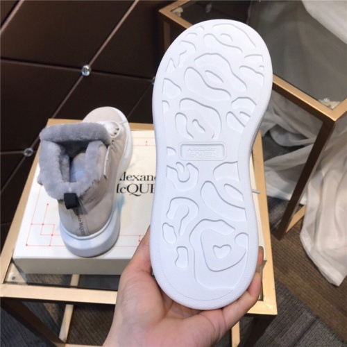 Replica Alexander McQueen High Tops Shoes For Men #830292 $115.00 USD for Wholesale