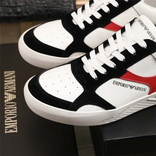 Replica Armani Casual Shoes For Men #830343 $85.00 USD for Wholesale