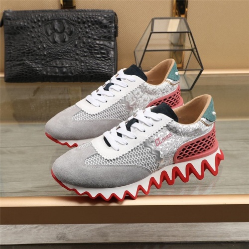 Replica Christian Louboutin CL Casual Shoes For Men #830347 $96.00 USD for Wholesale