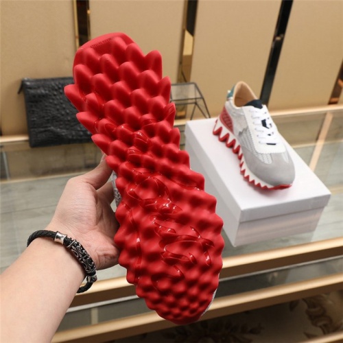 Replica Christian Louboutin CL Casual Shoes For Men #830347 $96.00 USD for Wholesale