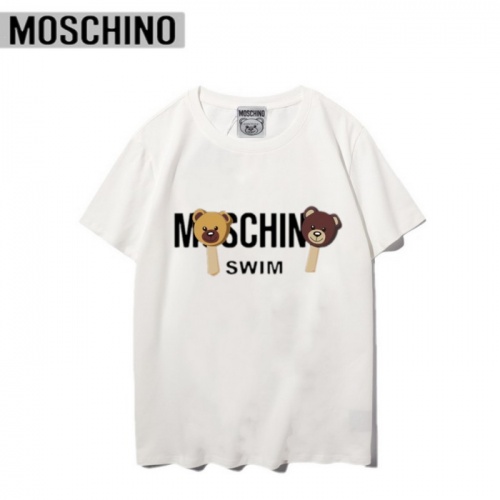 Moschino T-Shirts Short Sleeved For Men #830402 $25.00 USD, Wholesale Replica Moschino T-Shirts